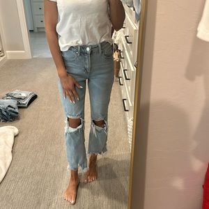 RISEN high rise jeans